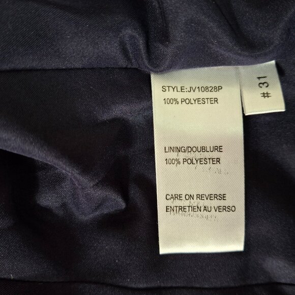 Womens Steampunk Goth Purple Petite Sz 8 Short Crinkle Leatherette Zipped Jacket - Picture 13 of 13